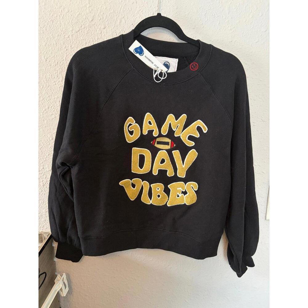 NWT Just Madison Game Day Vibes Crewneck size S. $86 retail from boutique